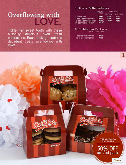 mrs fields cookies