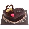 CHOCOLATE HEART CAKE