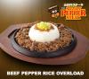 Beef Pepper Rice Overload