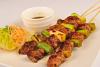 grilled marinated skewered chicken