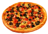 Kalamata Tomato Pizza