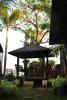outdoor dining area