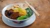 Noodles in Soup with Fresh Prawn Dumpling and 3 Kinds of Mushroom - Regular