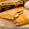 Ham and Cheese Calzone