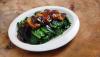 3 Kinds of Mushroom with Broccoli Leaves in Oyster Sauce