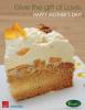 Peach Walnut torte cake