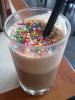 chocolate milk shake