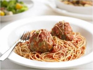 Spaghetti and Meatballs