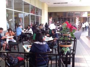 dining area outside
