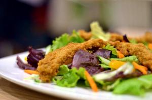 Chicken Fingers Salad