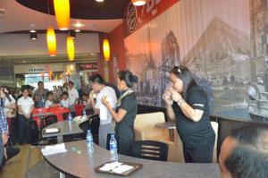 dining area in letf side