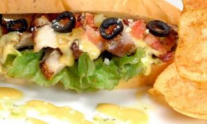 Grilled Chicken Caesar Sandwich