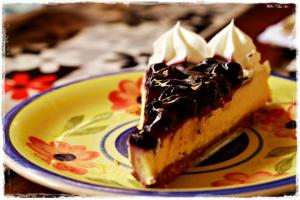 McCoy's blueberry cheesecake
