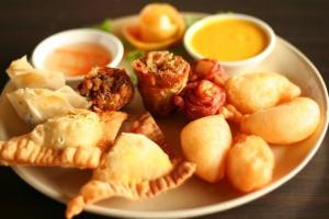 little asia's appetizer sampler