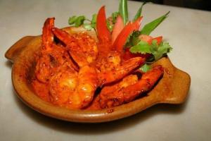 coconut prawns