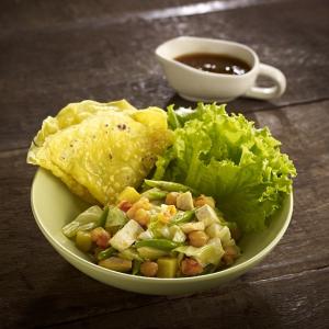 Naked Lumpia with Vietnamese Crepe