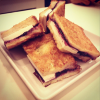 Blueberry Cream Cheese Toast Set